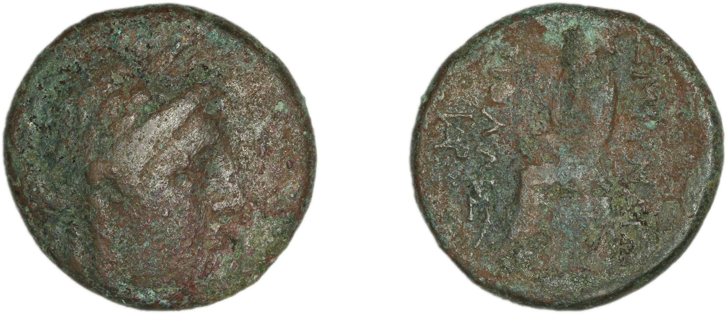 Smyrna Milne 1927 Period X J, аверс, bm