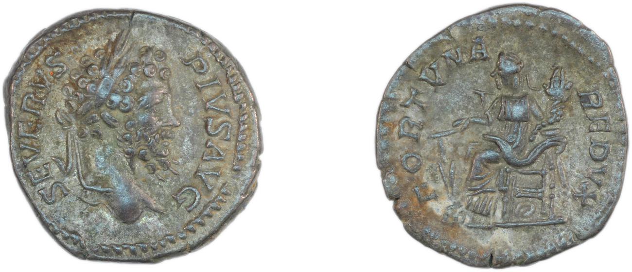 RIC IV Septimius Severus 264A, аверс, Британский музей