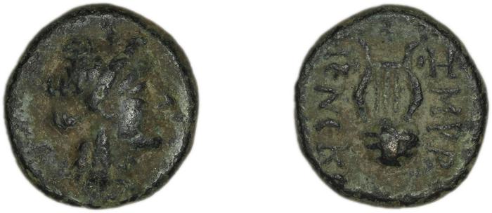 Smyrna Milne 1927 Period XII K, реверс, bm