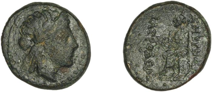 Smyrna Milne 1928 Period XVII J, реверс, bm