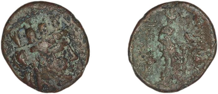 Smyrna Milne 1927 Period VIII M, реверс, bm