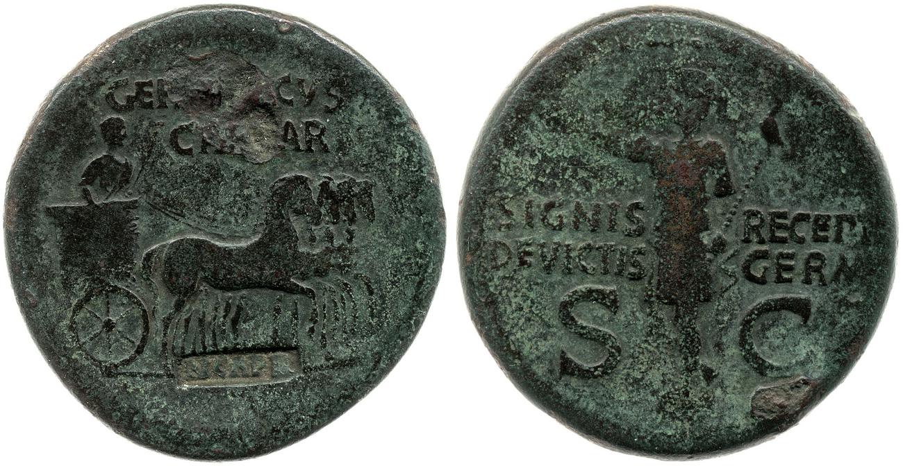 аверс RIC I (second edition) Gaius/Caligula 57