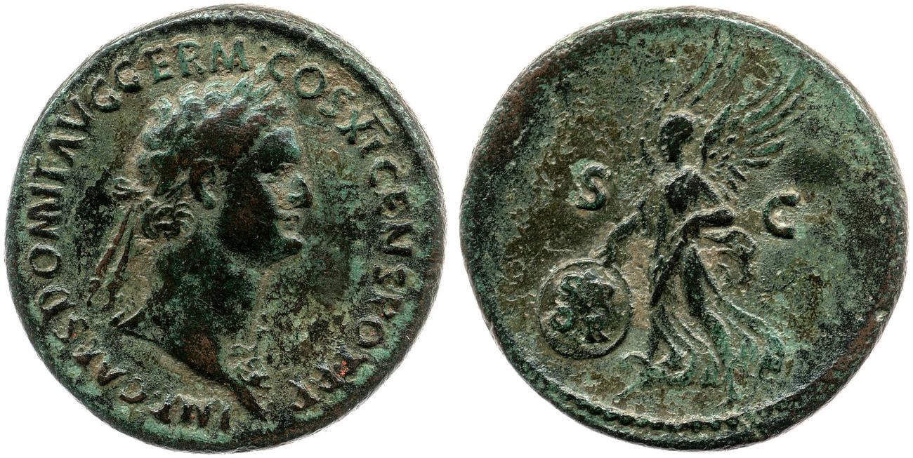 RIC II, Part 1 (second edition) Domitian 388, аверс, Британский музей