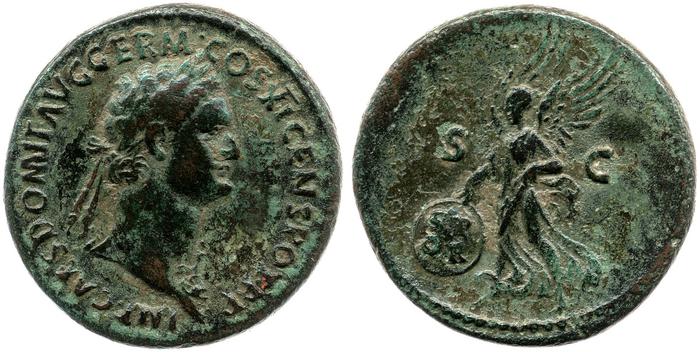 RIC II, Part 1 (second edition) Domitian 388, реверс, Британский музей