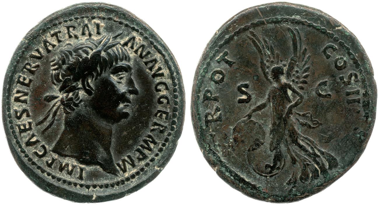 аверс RIC II Trajan 434