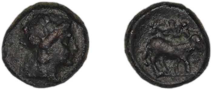Clazomenae Dengate 1967 IIIY, реверс, bm