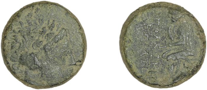 Smyrna Milne 1927 Period XIII J, реверс, bm