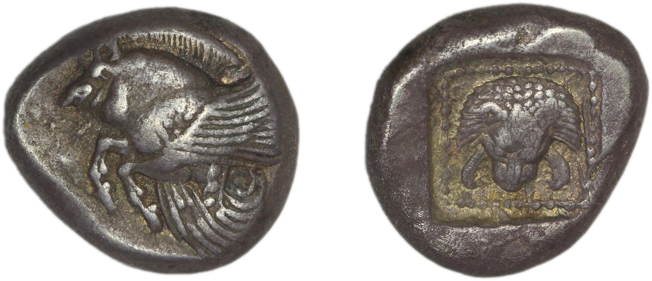 Samos Barron 1966 Lyd-Mil drachms, аверс, bm