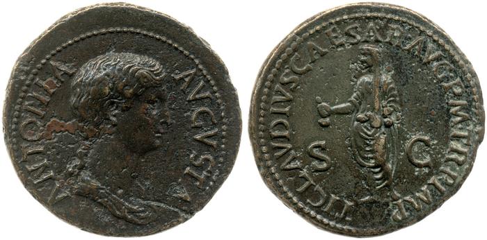 реверс RIC I (second edition) Claudius 92