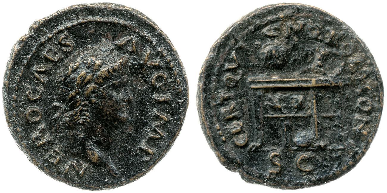 RIC I (second edition) Nero 241, аверс, Британский музей