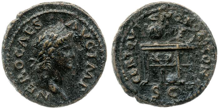 RIC I (second edition) Nero 241, реверс, Британский музей