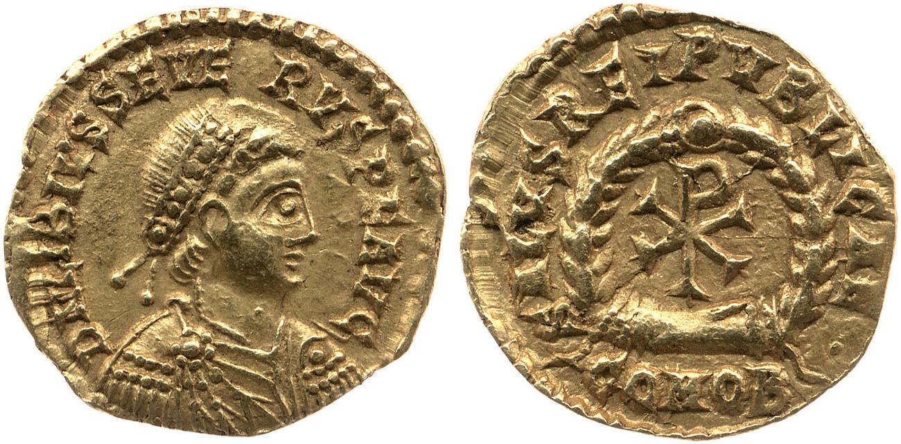 аверс RIC X Libius Severus 2707