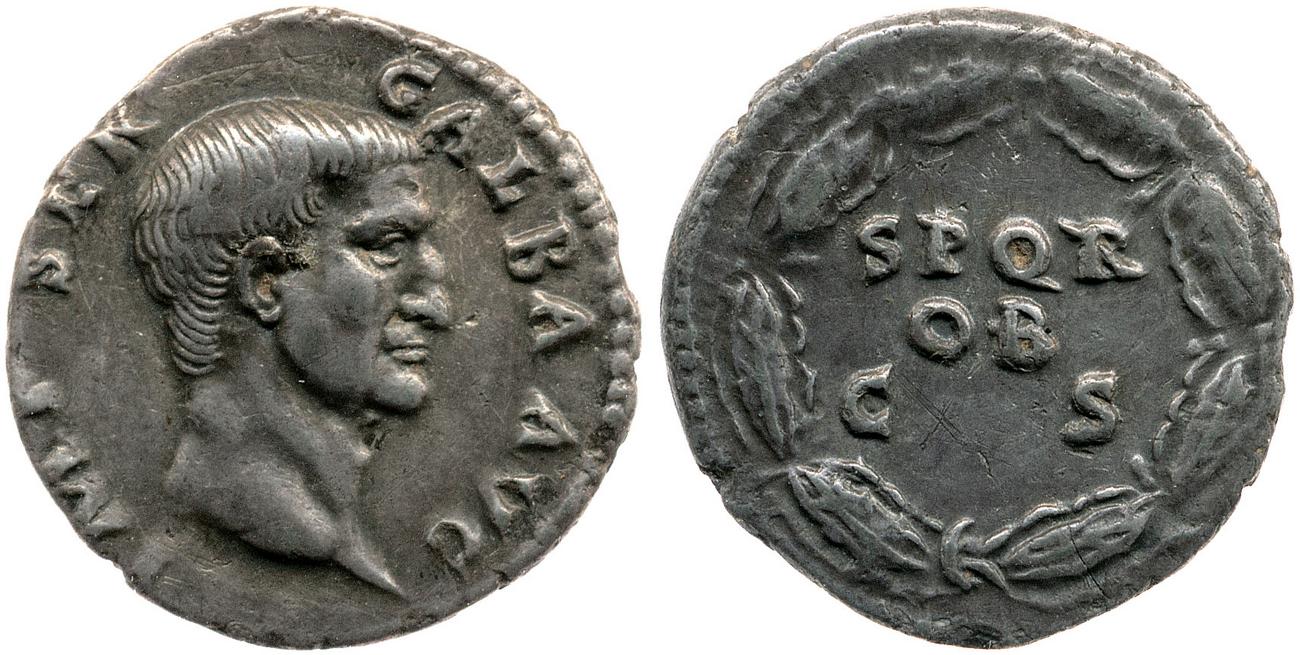 RIC I (second edition) Galba 167, аверс, bm