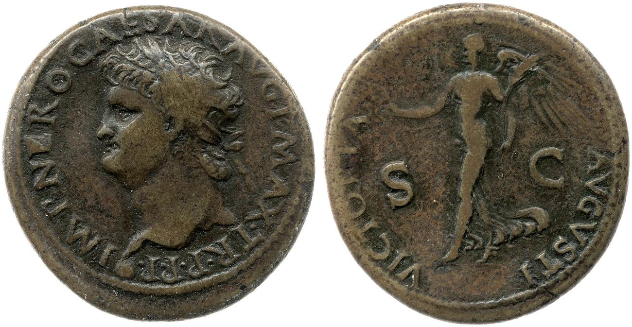 obverse RIC I (second edition) Nero 523