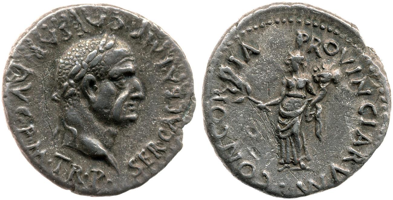 RIC I (second edition) Galba 120, аверс, bm