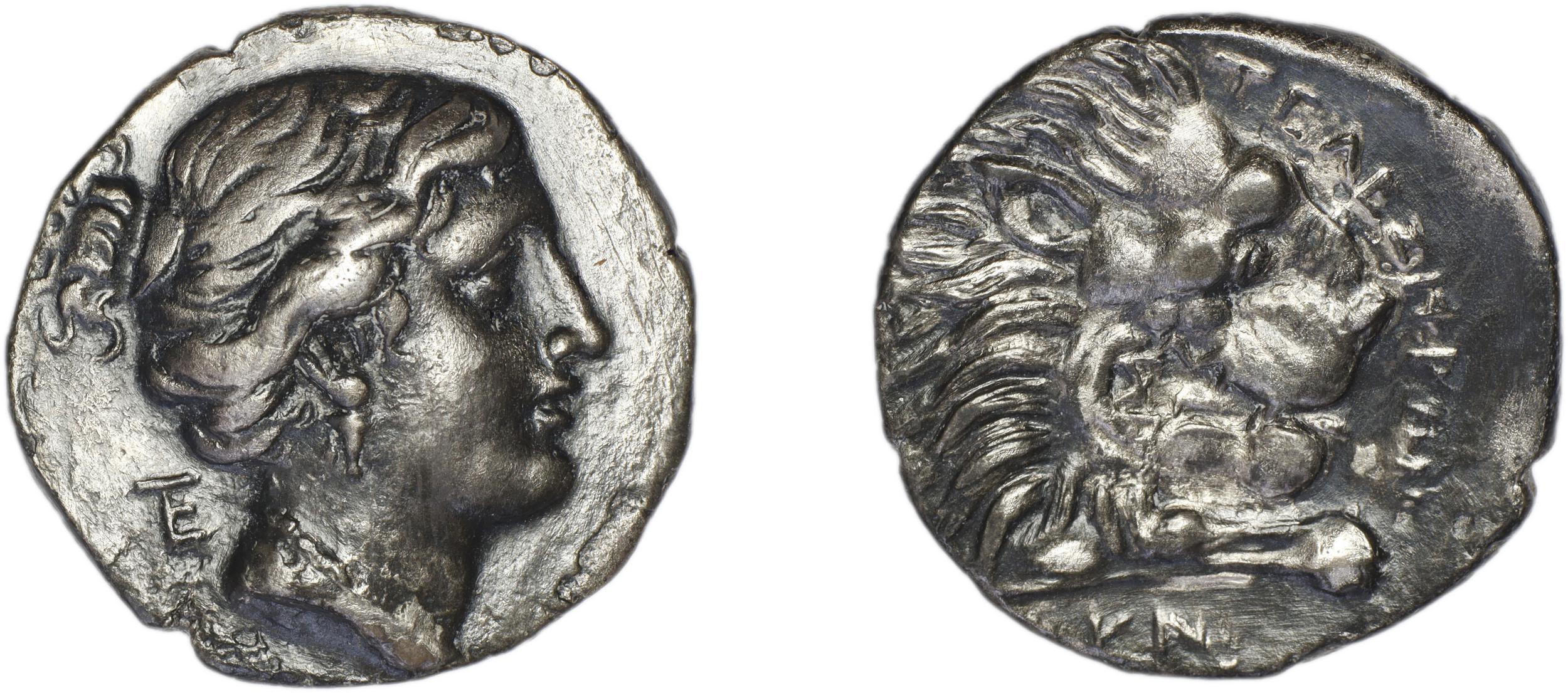 Cnidus Ashton 1999 Tetradrachms, аверс, bm