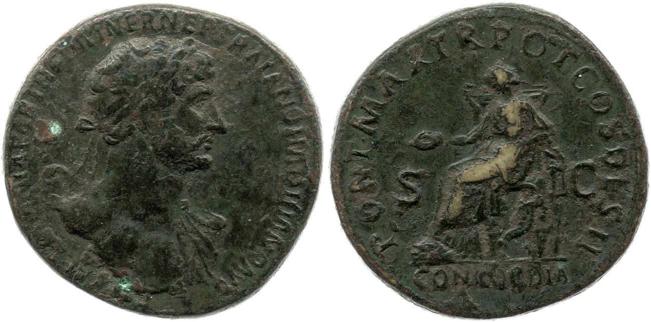 obverse RIC II, Part 3 (second edition) Hadrian 93