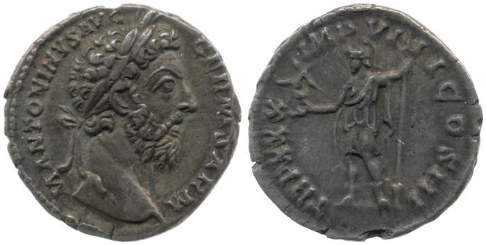 реверс RIC III Marcus Aurelius 352