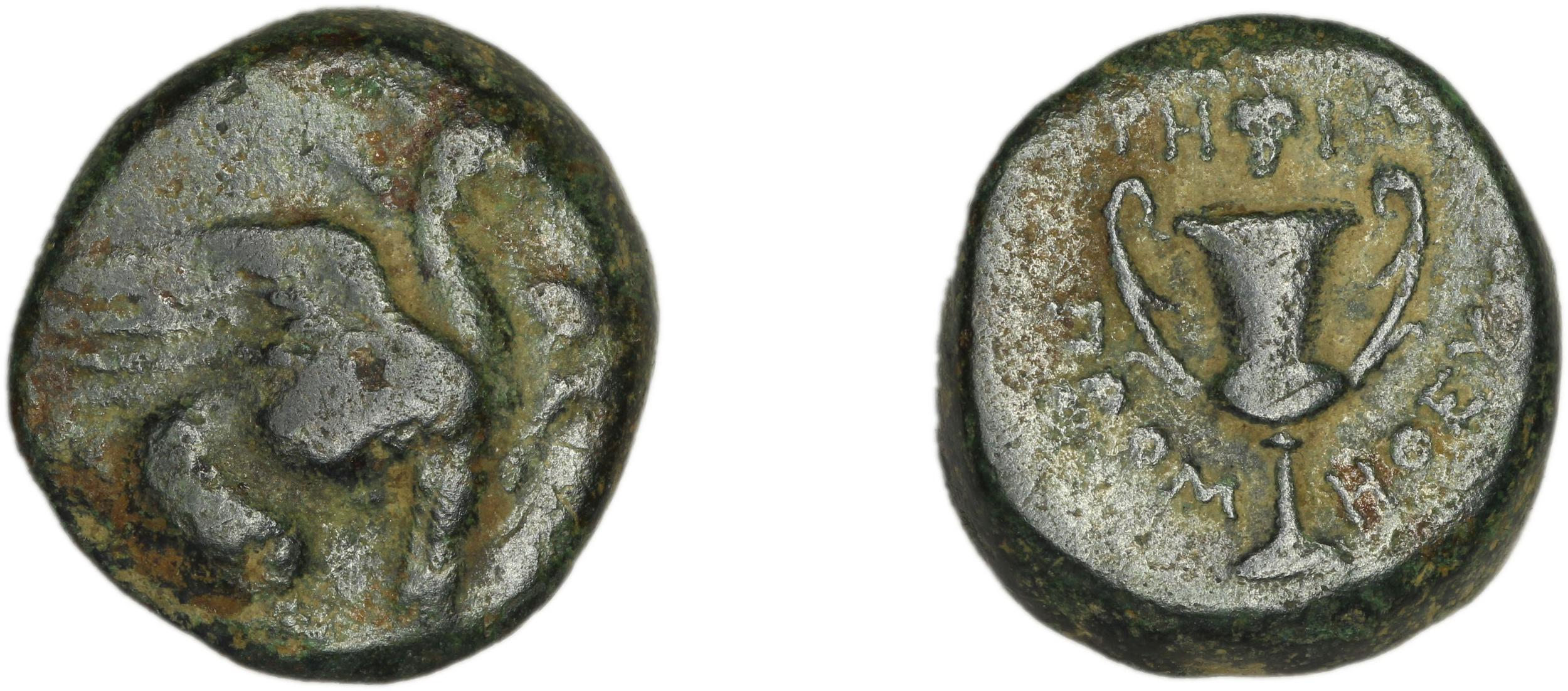 Teos Kinns 1980 Period I.2, AE 6, аверс, bm