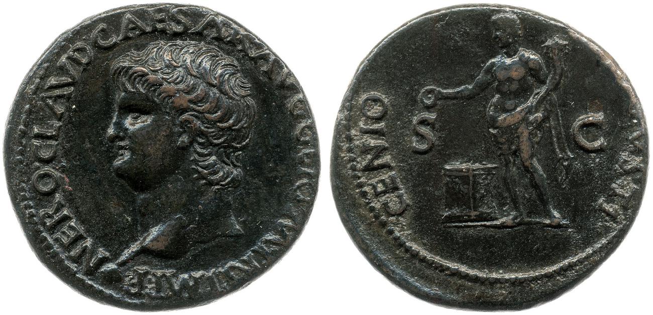 obverse RIC I (second edition) Nero 465