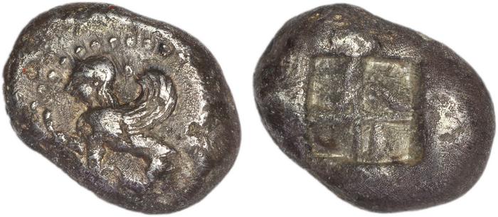 Chios Hardwick 1991 Chian 525-494, реверс, Британский музей