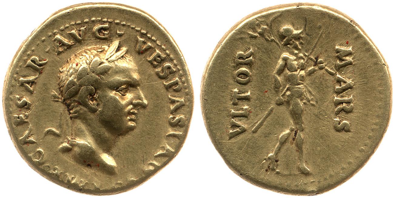 аверс RIC II, Part 1 (second edition) Vespasian 1297