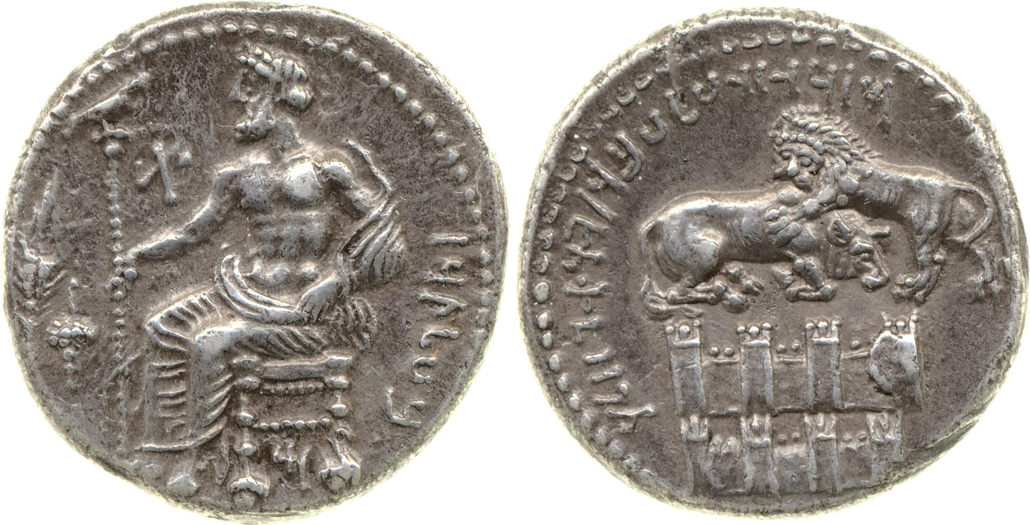 Mazaeus Tarsus Newell 1920 Series VI, аверс, Британский музей