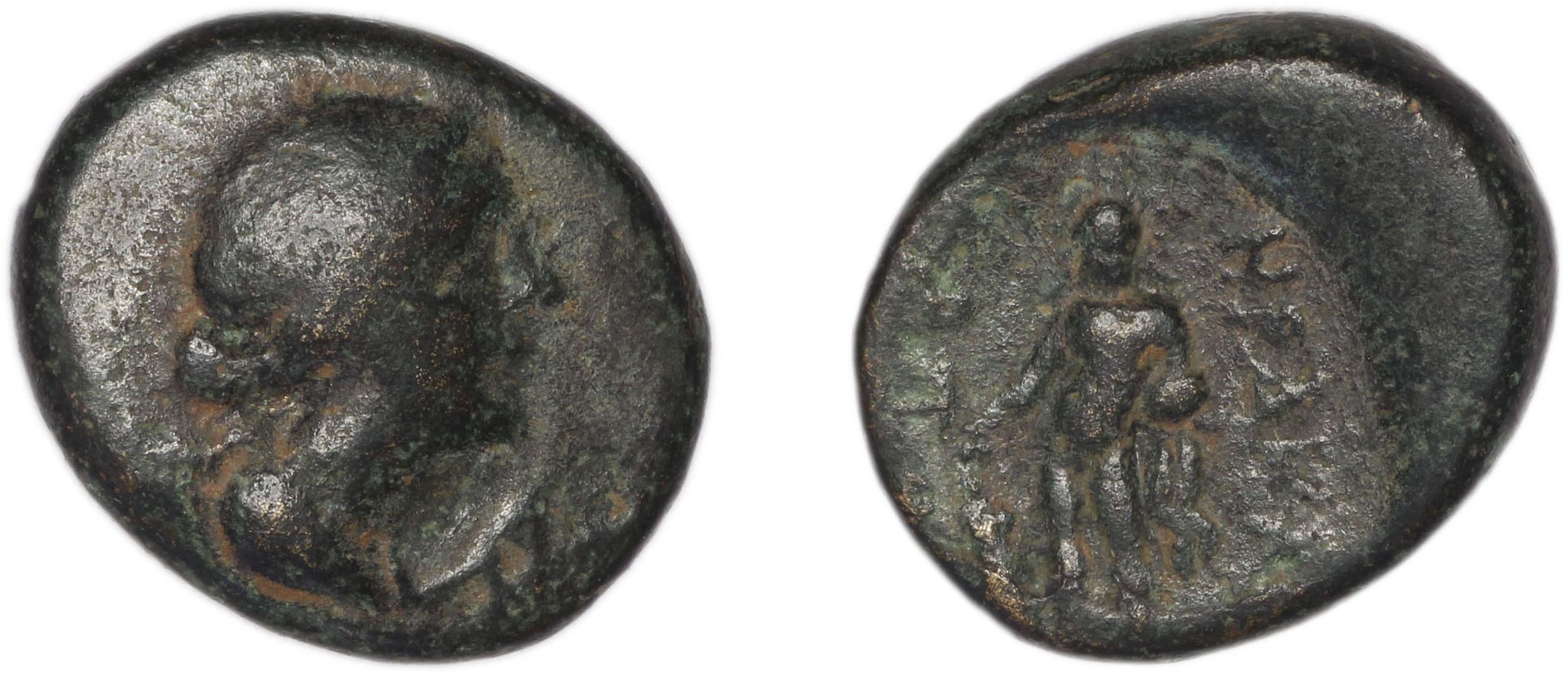 obverse Heraclea Salbace BMC Heraclea Salbace 1-3