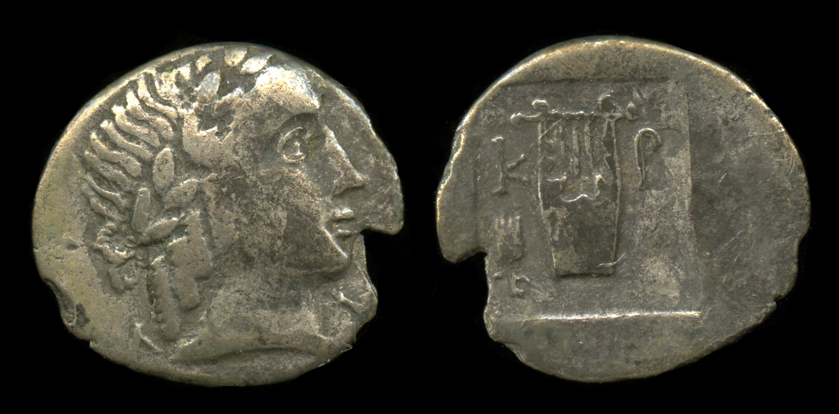 Lycian League Cragus Troxell 1982 4.106, аверс, Британский музей