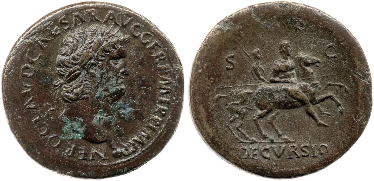 аверс RIC I (second edition) Nero 396