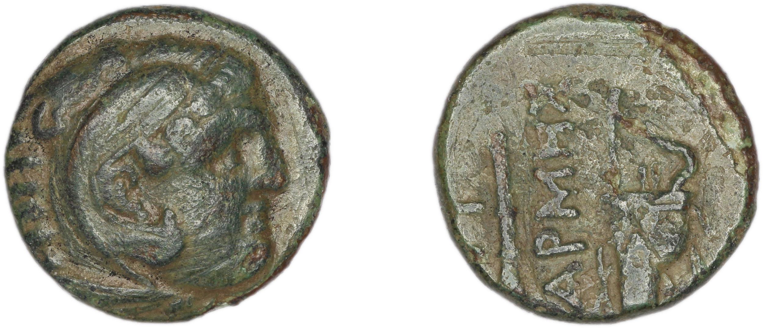 Erythrae Kinns 1980 Period III.1, AE 7, аверс, Британский музей