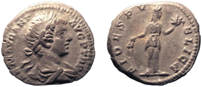RIC IV Caracalla 24a, реверс, Британский музей
