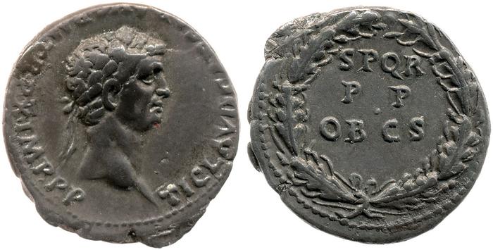 реверс RIC I (second edition) Claudius 54