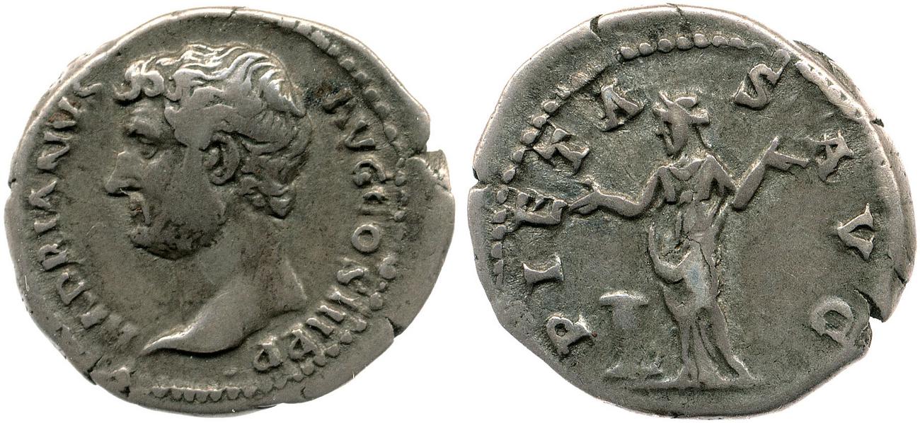 obverse RIC II, Part 3 (second edition) Hadrian 2025