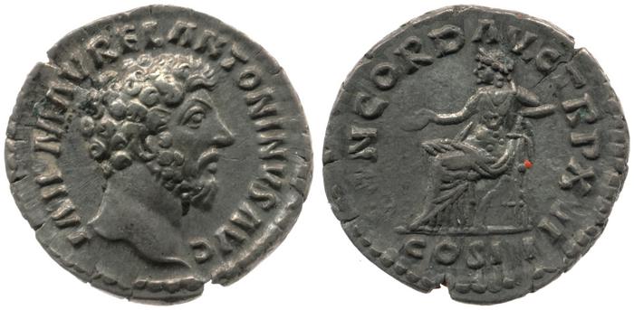 RIC III Marcus Aurelius 35, реверс, bm