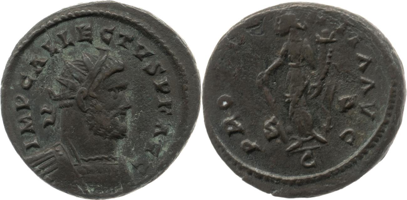 RIC V Allectus 111, аверс, bm