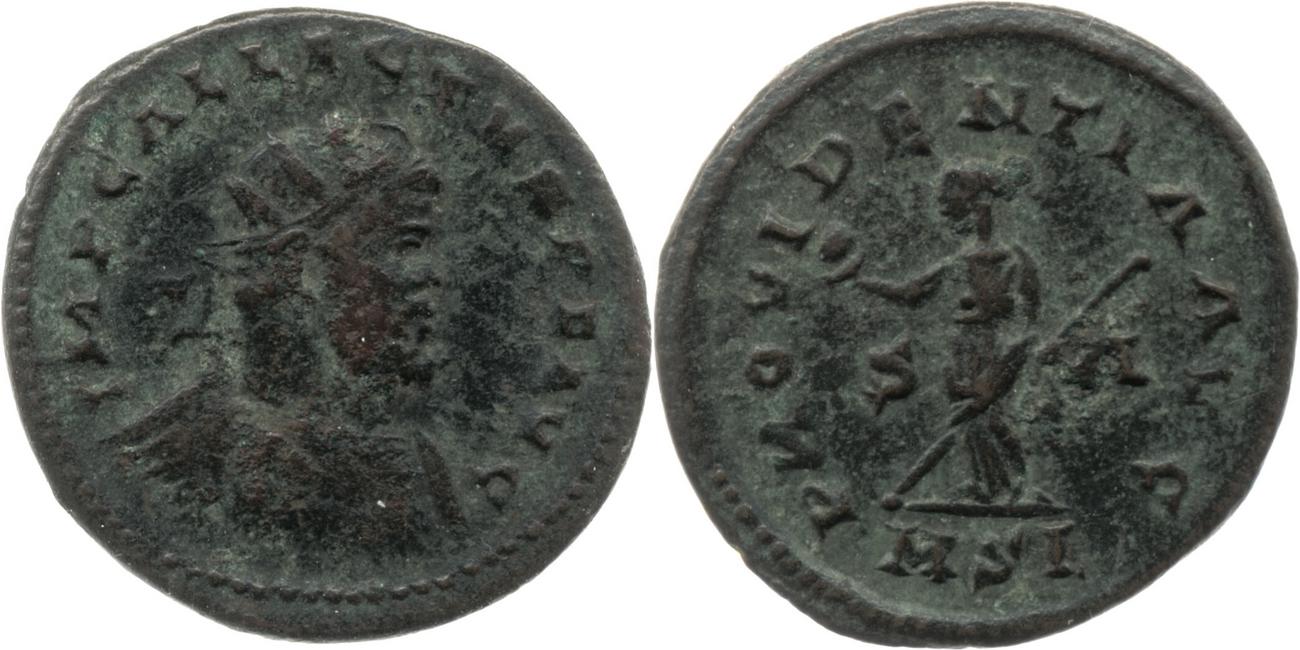 RIC V Allectus 38, аверс, bm