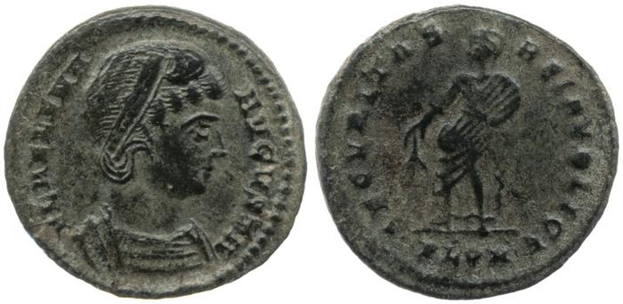 RIC VII Londinium 299, реверс, Британский музей