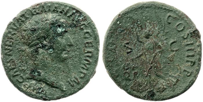 RIC II Trajan 417, реверс, bm