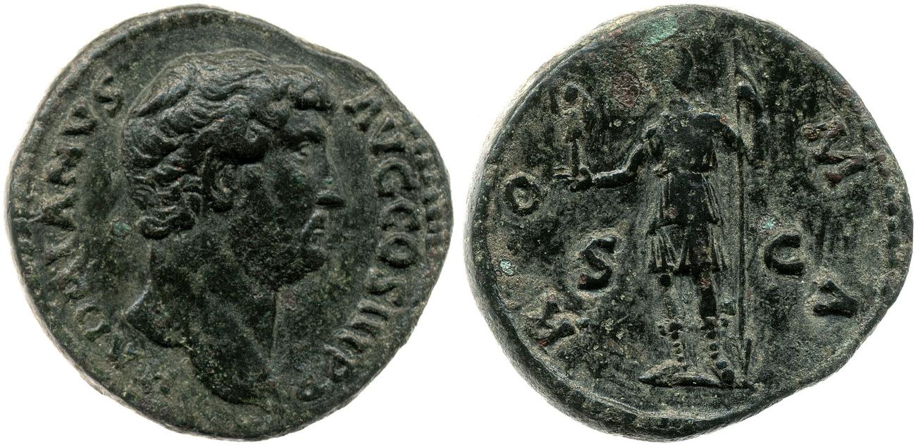 аверс RIC II, Part 3 (second edition) Hadrian 2419