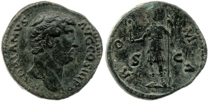реверс RIC II, Part 3 (second edition) Hadrian 2419