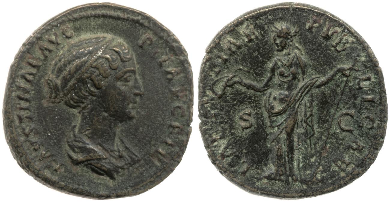 RIC III Antoninus Pius 1401b, аверс, Британский музей