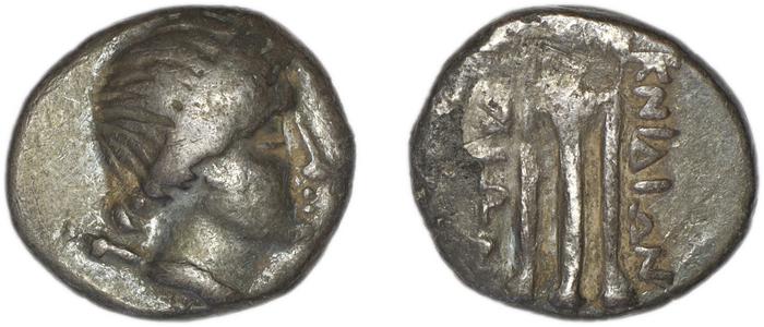 Cnidus Nordbø 1972 Series 10, реверс, bm