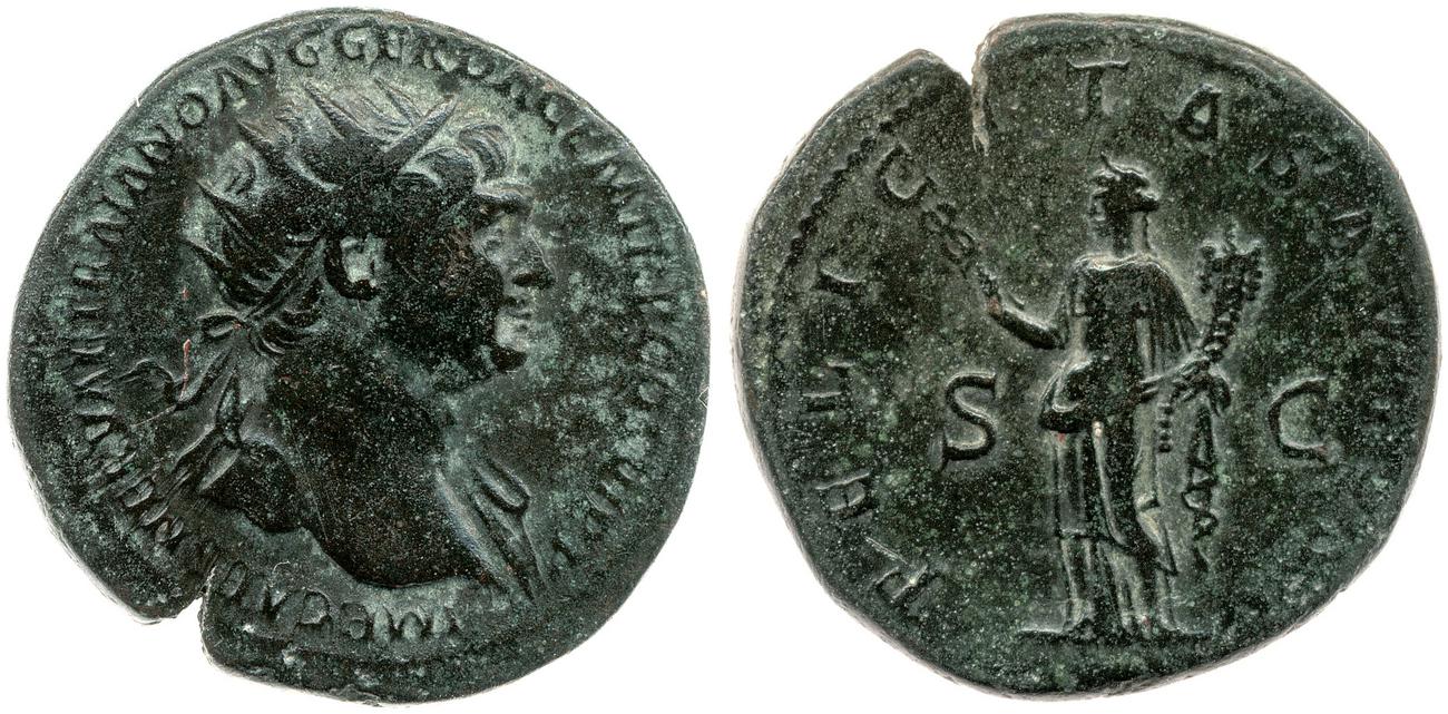 аверс RIC II Trajan 626