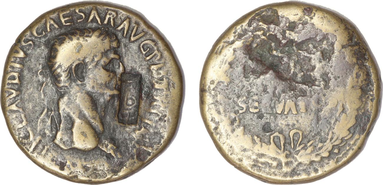 RIC I (second edition) Claudius 96, аверс, bm