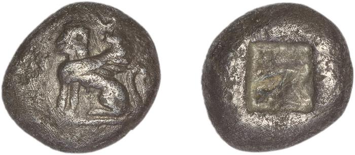 Chios Hardwick 1991 Chian 525-494, реверс, Британский музей
