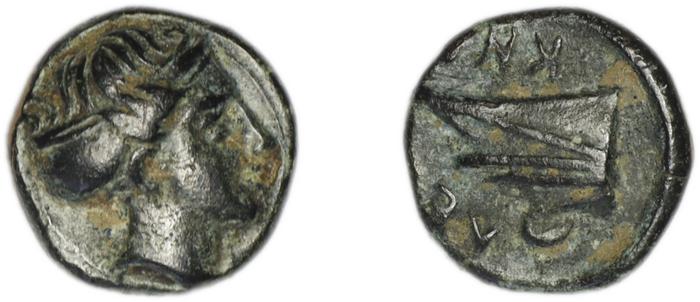 Cnidus Nordbø 1972 Series 6, реверс, Британский музей