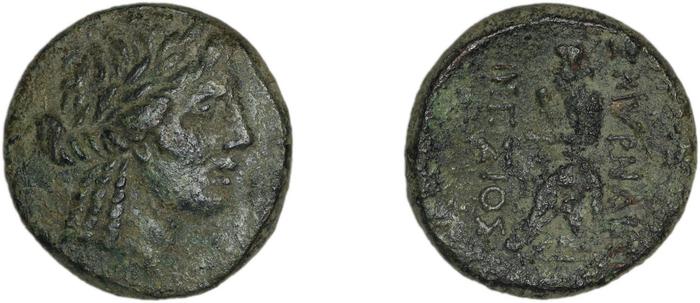 Smyrna Milne 1927 Period VIII J, реверс, bm