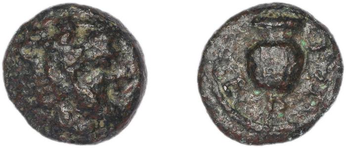 Erythrae Kinns 1980 Period I, AE 2, реверс, Британский музей