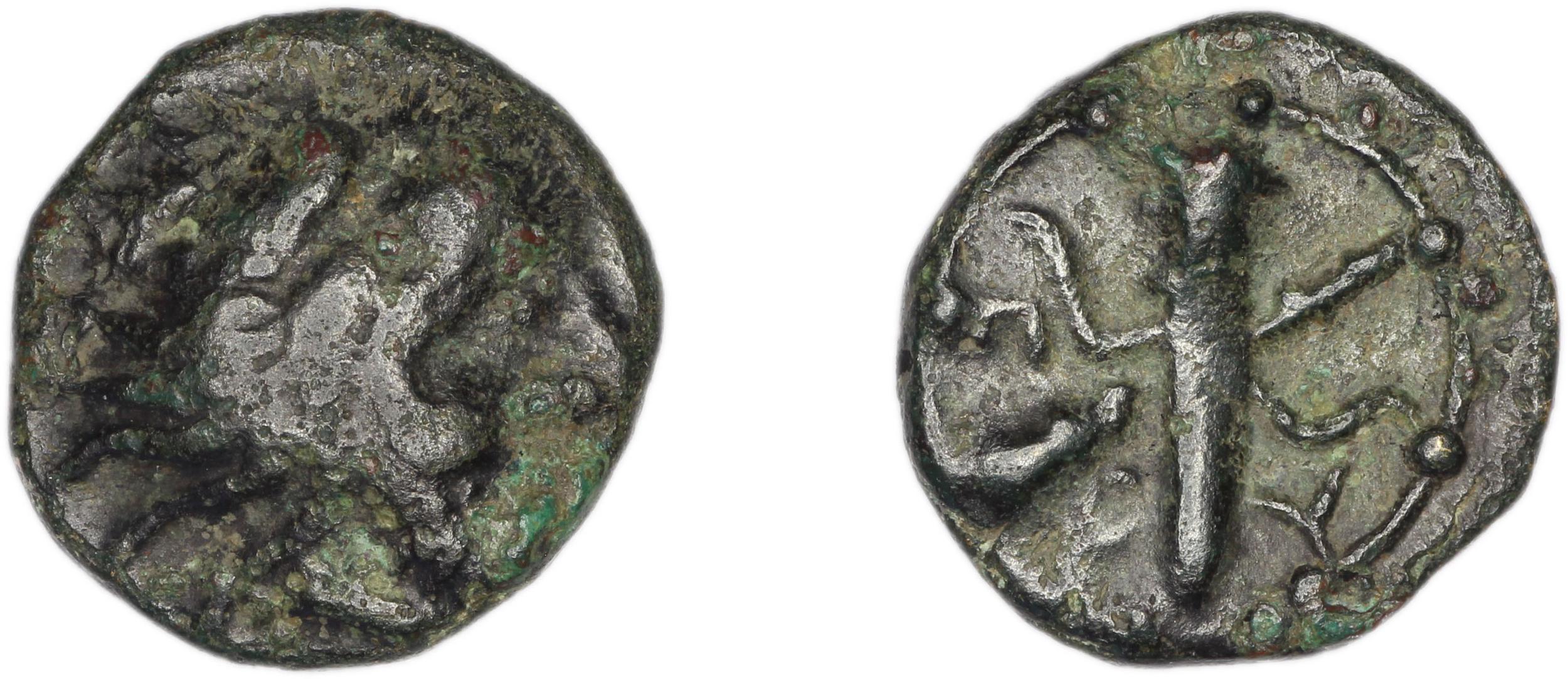 Erythrae Kinns 1980 Period I, AE 3, аверс, Британский музей